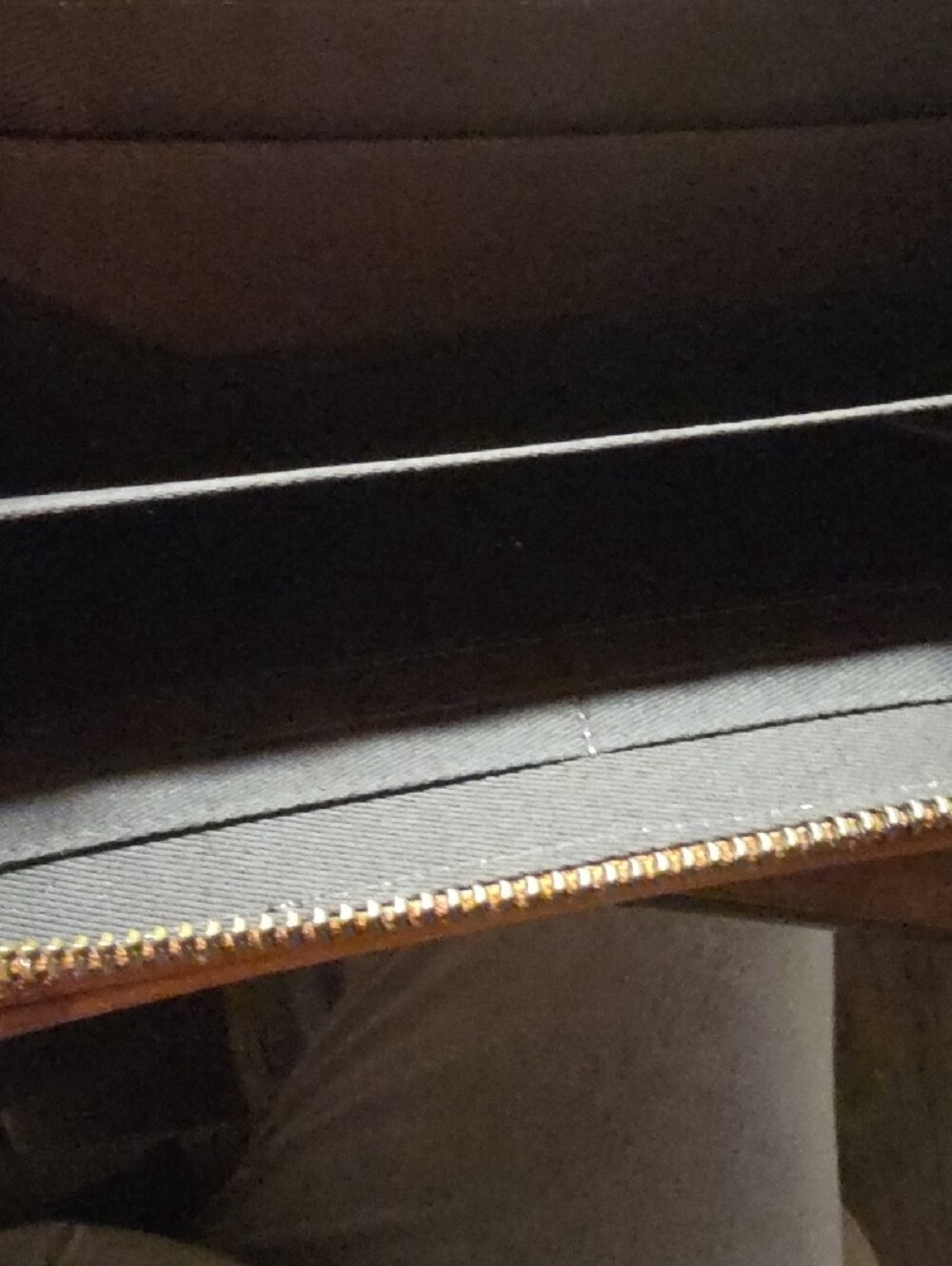 STS Ranchwear Brown Leather Wallet with Black-and-White Haircalf Panel - Picture 4 of 12